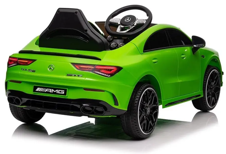 Masinuta electrica Lean Cars Mercedes CLA 45s AMG (Green) - 9