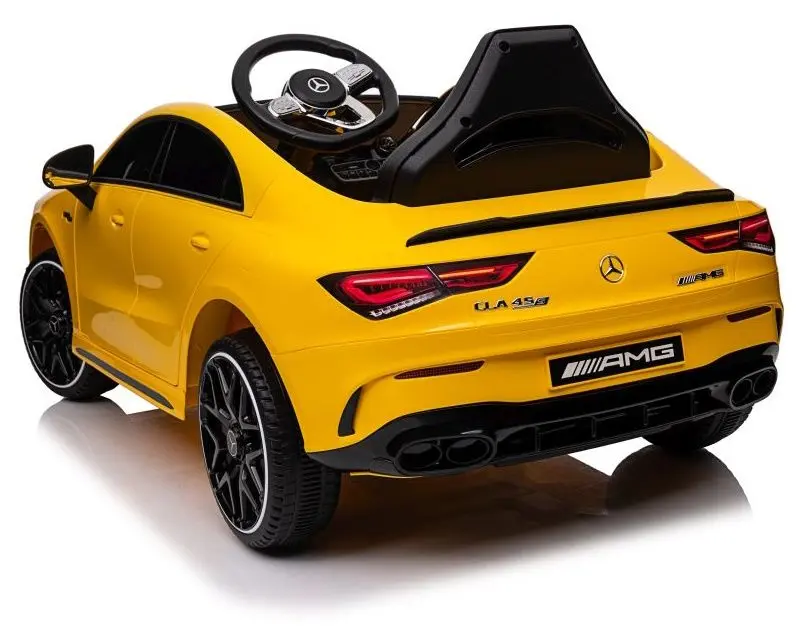 Masinuta electrica Lean Cars Mercedes CLA 45s AMG (Yellow) - 11