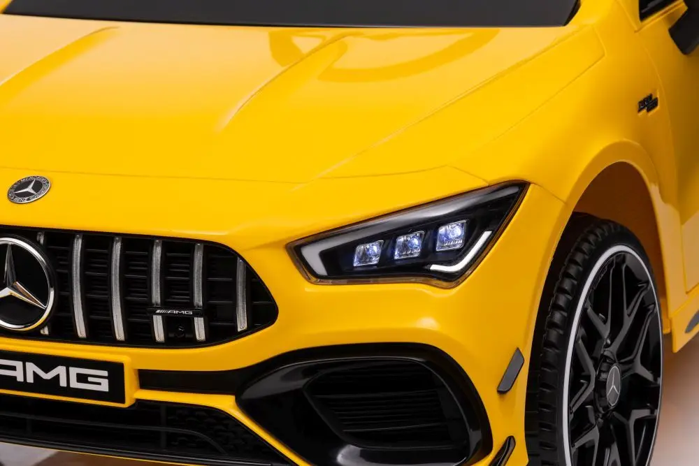 Masinuta electrica Lean Cars Mercedes CLA 45s AMG (Yellow) - 12