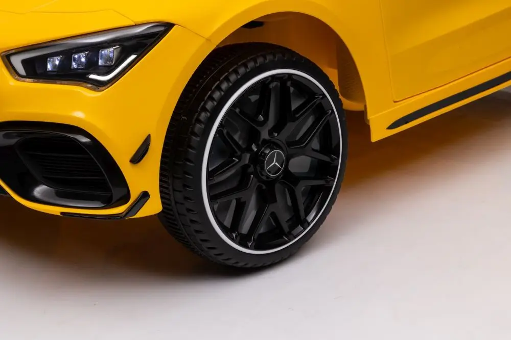 Masinuta electrica Lean Cars Mercedes CLA 45s AMG (Yellow) - 13