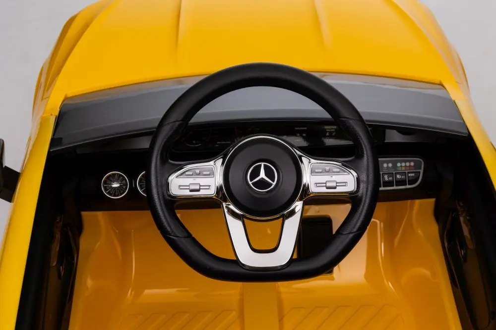 Masinuta electrica Lean Cars Mercedes CLA 45s AMG (Yellow) - 16