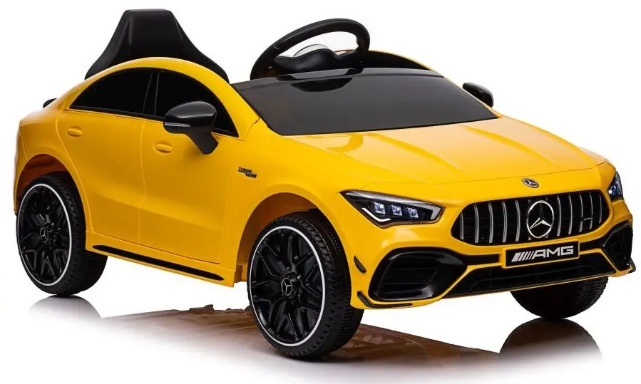Masinuta electrica Lean Cars Mercedes CLA 45s AMG (Yellow) - 3