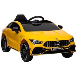 Masinuta electrica Lean Cars Mercedes CLA 45s AMG (Yellow)