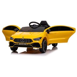 Masinuta electrica Lean Cars Mercedes CLA 45s AMG (Yellow) Thumb