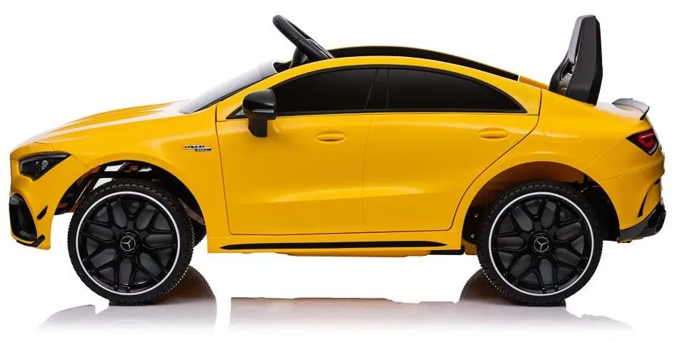 Masinuta electrica Lean Cars Mercedes CLA 45s AMG (Yellow) - 6