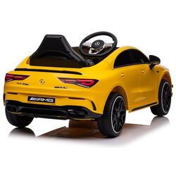 Masinuta electrica Lean Cars Mercedes CLA 45s AMG (Yellow) Thumb
