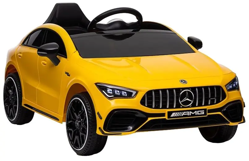 Masinuta electrica Lean Cars Mercedes CLA 45s AMG (Yellow)