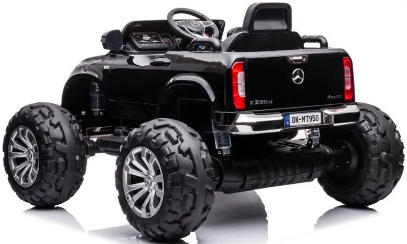 Masinuta electrica Lean Cars Mercedes DK-MT950 4x4 (Black Lacquered) - 5
