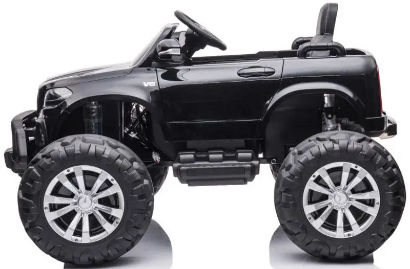 Masinuta electrica Lean Cars Mercedes DK-MT950 4x4 (Black Lacquered) - 6