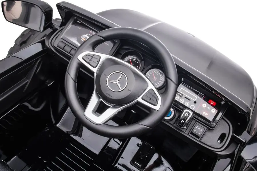 Masinuta electrica Lean Cars Mercedes DK-MT950 4x4 (Black Lacquered) - 7