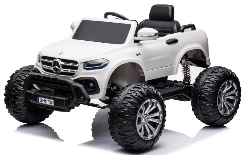 Masinuta electrica Lean Cars Mercedes DK-MT950 4x4 (White) - 2