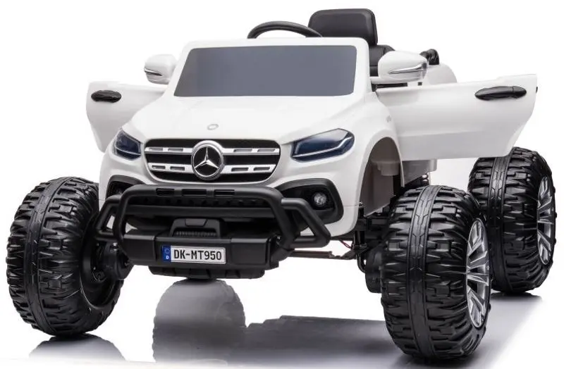 Masinuta electrica Lean Cars Mercedes DK-MT950 4x4 (White) - 3