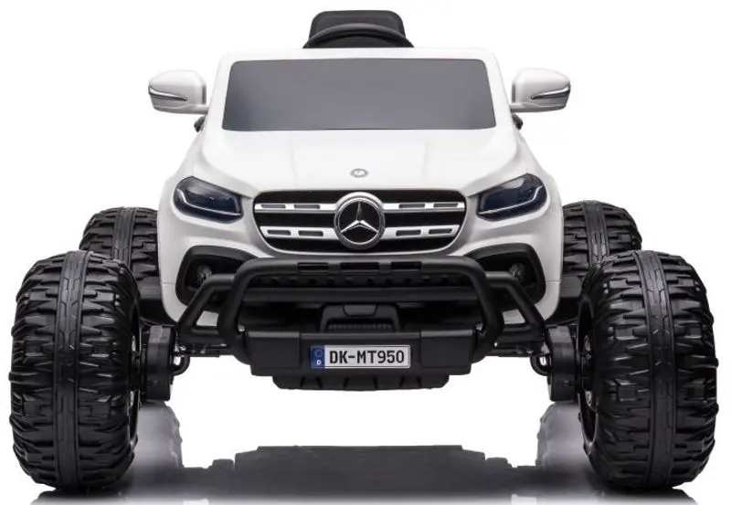 Masinuta electrica Lean Cars Mercedes DK-MT950 4x4 (White) - 5
