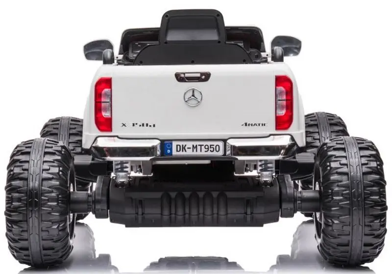 Masinuta electrica Lean Cars Mercedes DK-MT950 4x4 (White) - 7