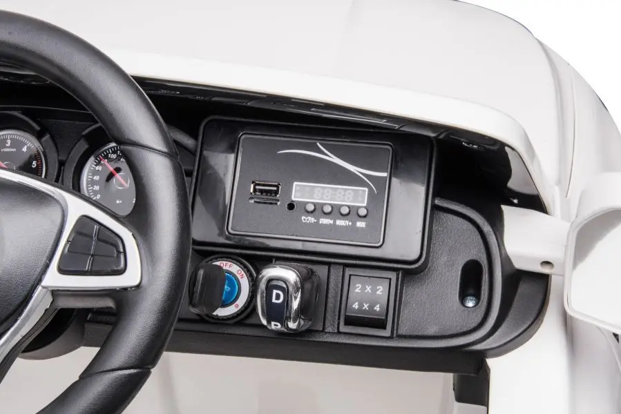 Masinuta electrica Lean Cars Mercedes DK-MT950 4x4 (White) - 8