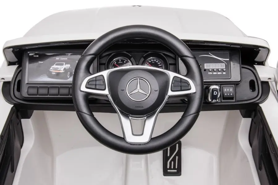 Masinuta electrica Lean Cars Mercedes DK-MT950 4x4 (White) - 9