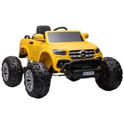 Masinuta electrica Lean Cars Mercedes DK-MT950 4x4 (Yellow)