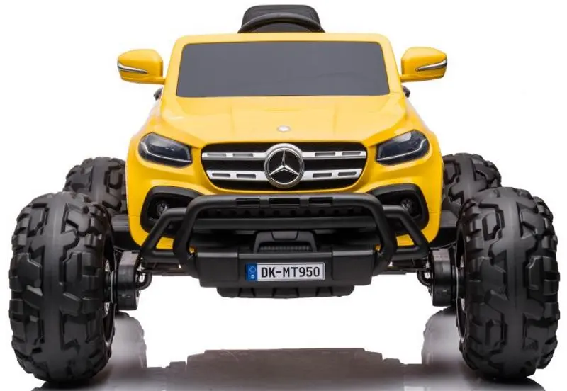 Masinuta electrica Lean Cars Mercedes DK-MT950 4x4 (Yellow) - 4