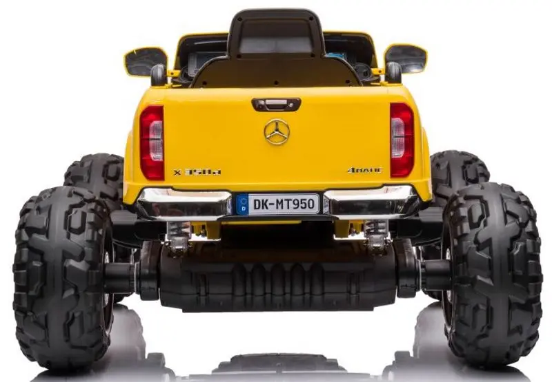 Masinuta electrica Lean Cars Mercedes DK-MT950 4x4 (Yellow) - 6