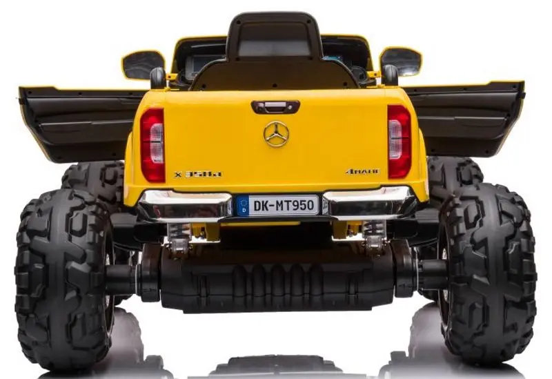 Masinuta electrica Lean Cars Mercedes DK-MT950 4x4 (Yellow) - 8