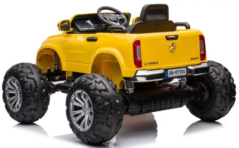 Masinuta electrica Lean Cars Mercedes DK-MT950 4x4 (Yellow) - 9
