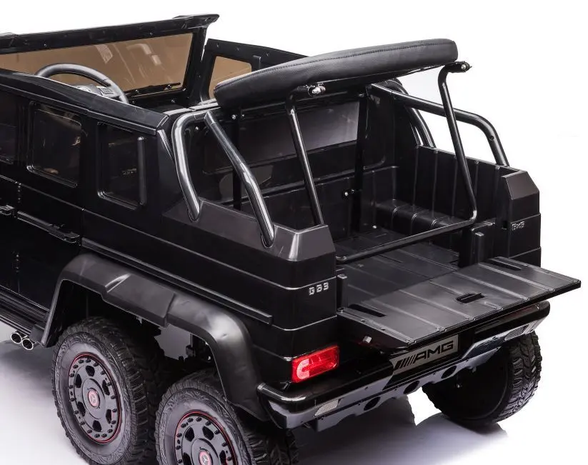 Masinuta electrica Lean Cars Mercedes G63 6x4 ABL-1801 (Black) - 5