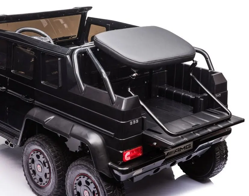 Masinuta electrica Lean Cars Mercedes G63 6x4 ABL-1801 (Black) - 6
