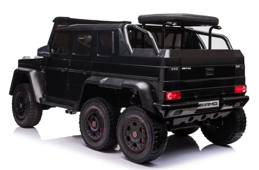 Masinuta electrica Lean Cars Mercedes G63 6x4 ABL-1801 (Black) - 7