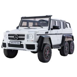 Электромобиль Lean Cars Mercedes G63 6x4 ABL-1801 (White) Thumb