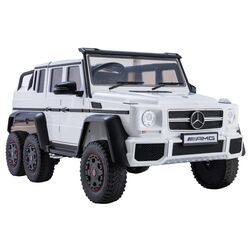 Masinuta electrica Lean Cars Mercedes G63 6x4 ABL-1801 (White)
