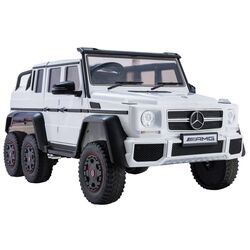 Masinuta electrica Lean Cars Mercedes G63 6x6x ABL-1801 (White)