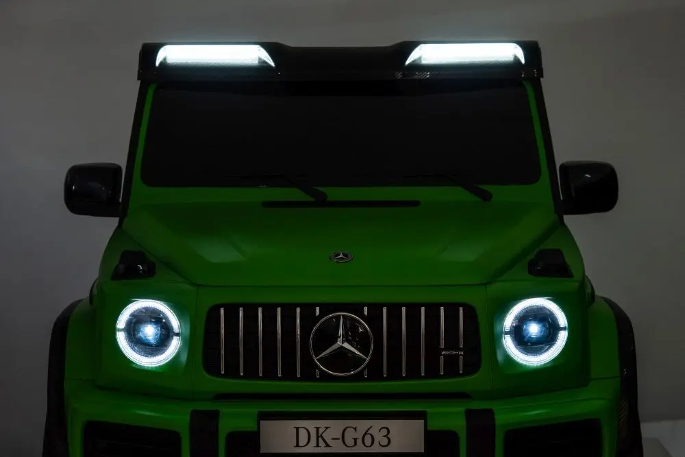 Masinuta electrica Lean Cars Mercedes G63 XXL 4x4 (Green Painted) - 11