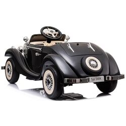 Masinuta electrica Lean Cars Mercedes Retro 540K A200 (Black) Thumb