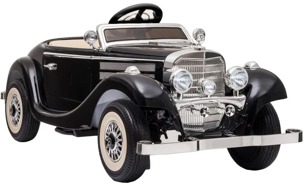 Masinuta electrica Lean Cars Mercedes Retro 540K A200 (Black)