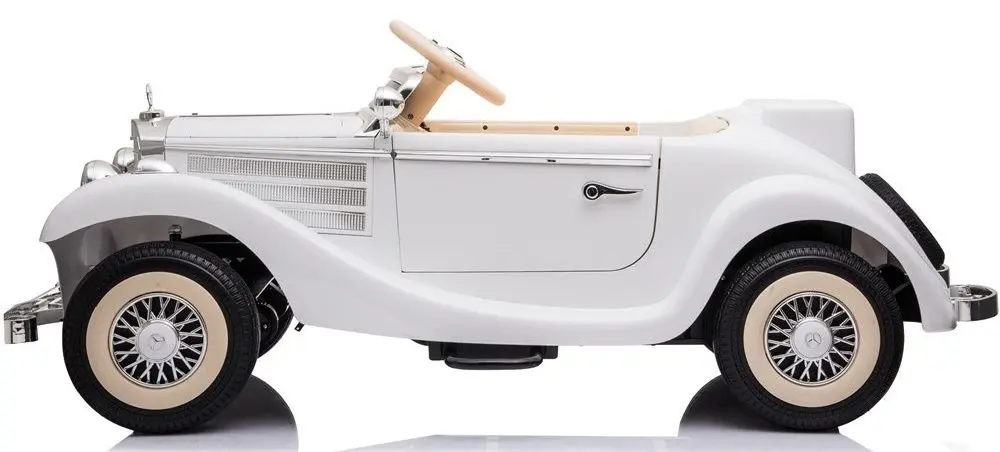 Masinuta electrica Lean Cars Mercedes Retro 540K A200 (White) - 3
