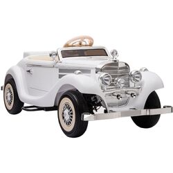 Masinuta electrica Lean Cars Mercedes Retro 540K A200 (White)