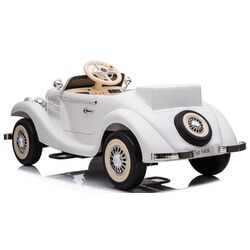 Masinuta electrica Lean Cars Mercedes Retro 540K A200 (White) Thumb