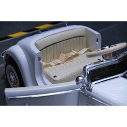 Masinuta electrica Lean Cars Mercedes Retro 540K A200 (White) Thumb