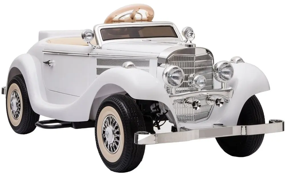 Masinuta electrica Lean Cars Mercedes Retro 540K A200 (White)