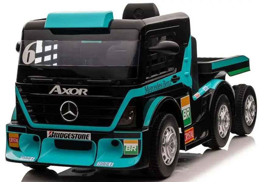 Masinuta electrică Lean Cars Mercedes XMX622B (Blue/Black) - 3