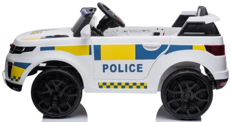 Masinuta electrica Lean Cars Police BBH-021 (White) - 3