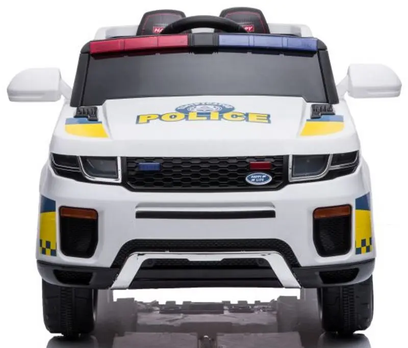 Masinuta electrica Lean Cars Police BBH-021 (White) - 4