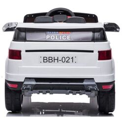 Masinuta electrica Lean Cars Police BBH-021 (White) Thumb