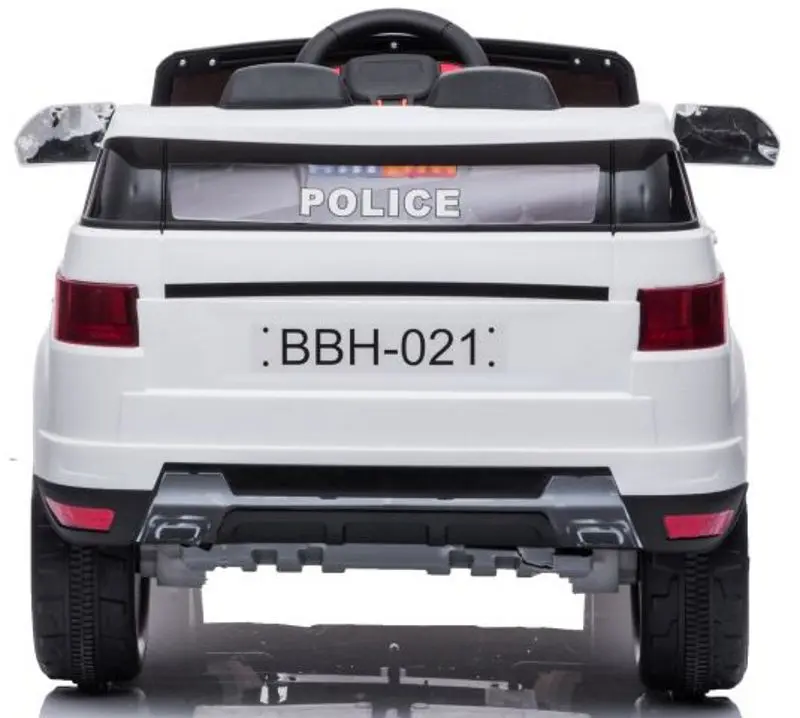 Masinuta electrica Lean Cars Police BBH-021 (White) - 5