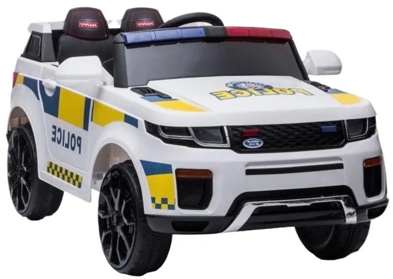 Masinuta electrica Lean Cars Police BBH-021 (White)