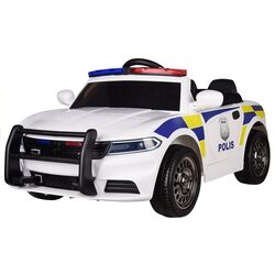 Masinuta electrica Lean Cars Police (White) Thumb