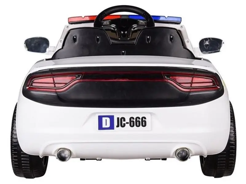 Masinuta electrica Lean Cars Police (White) - 4