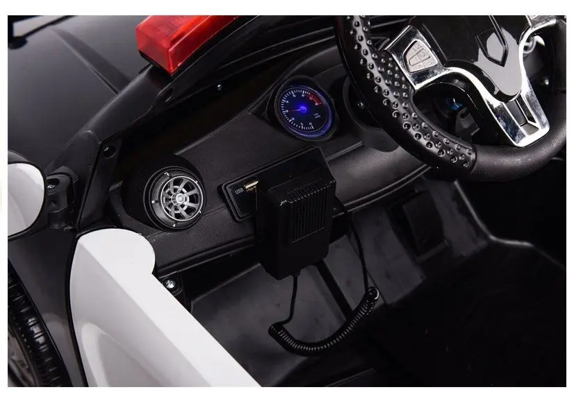 Masinuta electrica Lean Cars Police (White) - 7