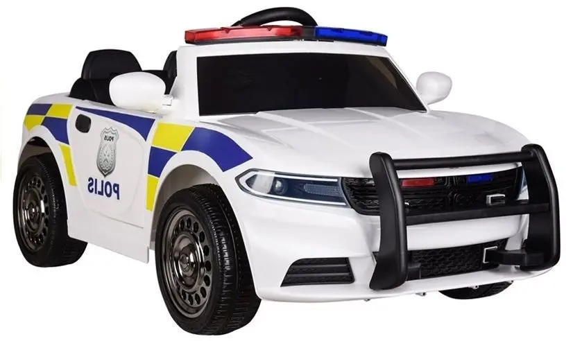 Masinuta electrica Lean Cars Police (White)