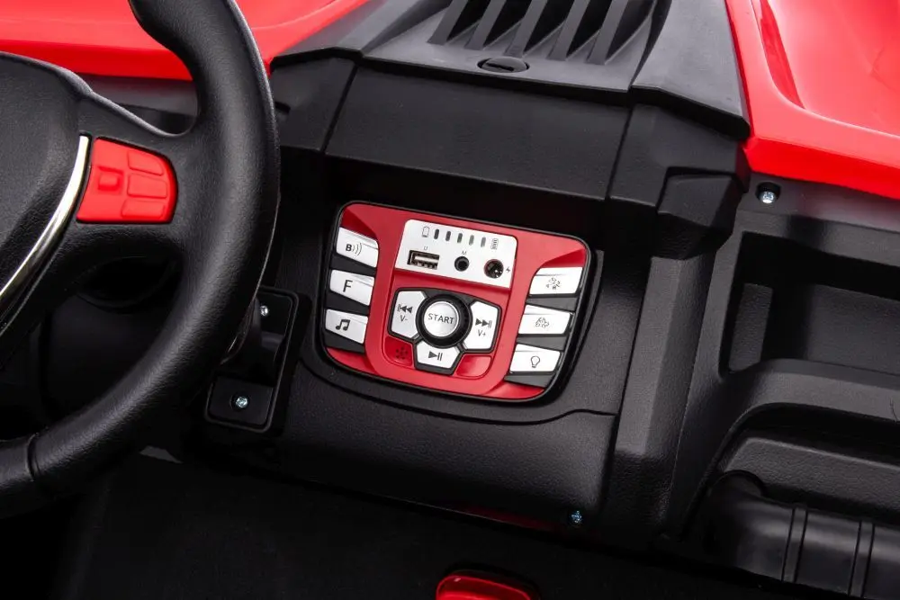 Электромобиль Lean Cars S618 4x4 (Red) - 6